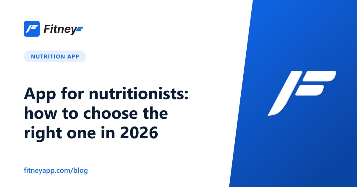 App for nutritionists: how to choose the right one in 2026